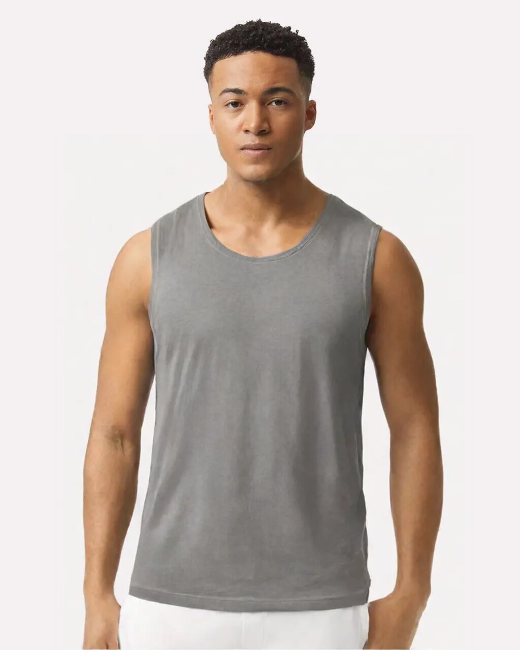 Unisex Garment Dyed Heavyweight Tank Top for Summer, Gym & Casual Everyday Wear